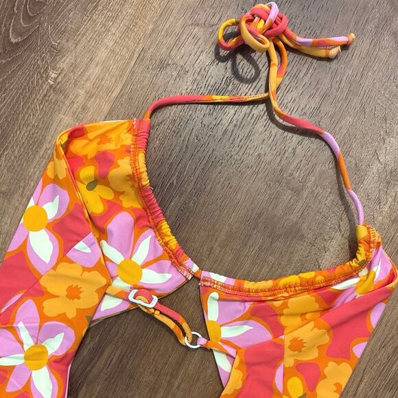 NWT Stone Fox Swim Riva One Piece Swimsuit - Lei Lei Print Size XS - Picture 6 of 7